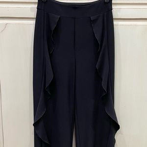 LYSSE Long Pants with Ruffle Trim